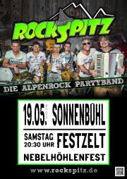 Tickets für ROCKSPITZ  | Nebelhöhlenfest in Sonnenbühl (RT) am 19.05.2018 - Karten kaufen